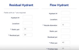 Hydrant Flow Calculator