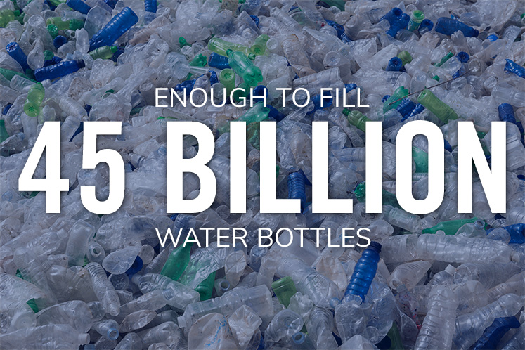 45 Billion Water Bottles